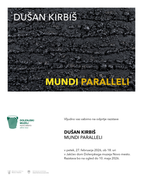 Odprtje razstave DUŠAN KIRBIŠ MUNDI PARALLELI