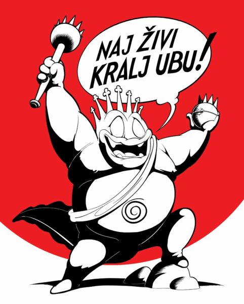Odprtje razstave Cirila Horjaka: Kralj Ubu